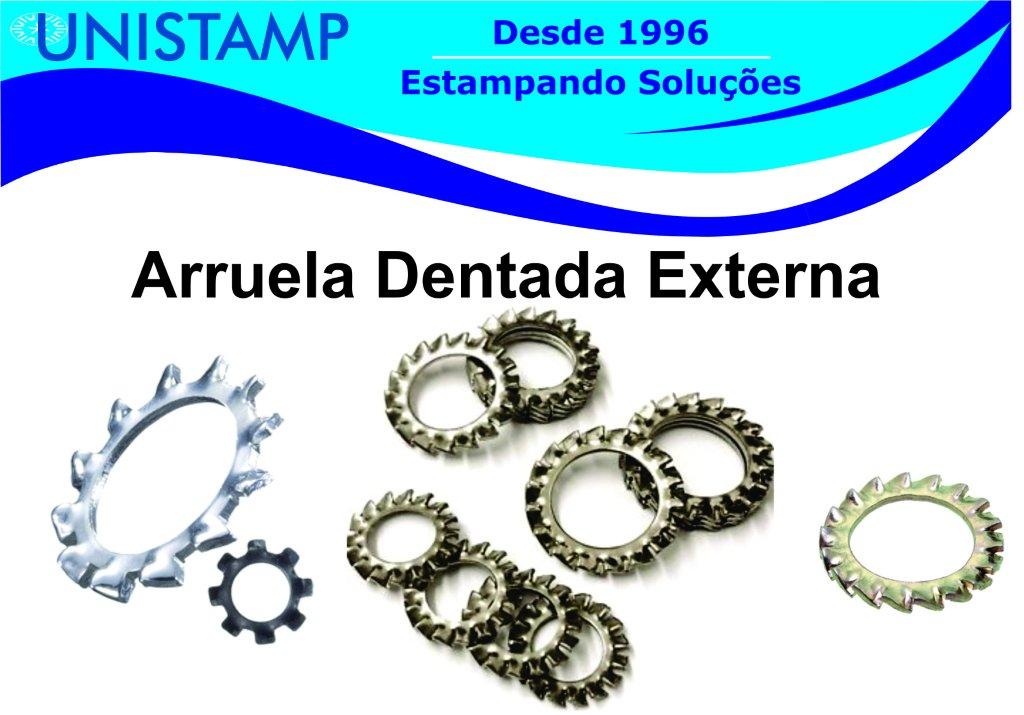 Arruela dentada externa