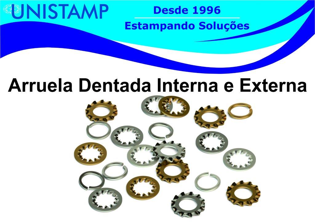 Arruela dentada externa