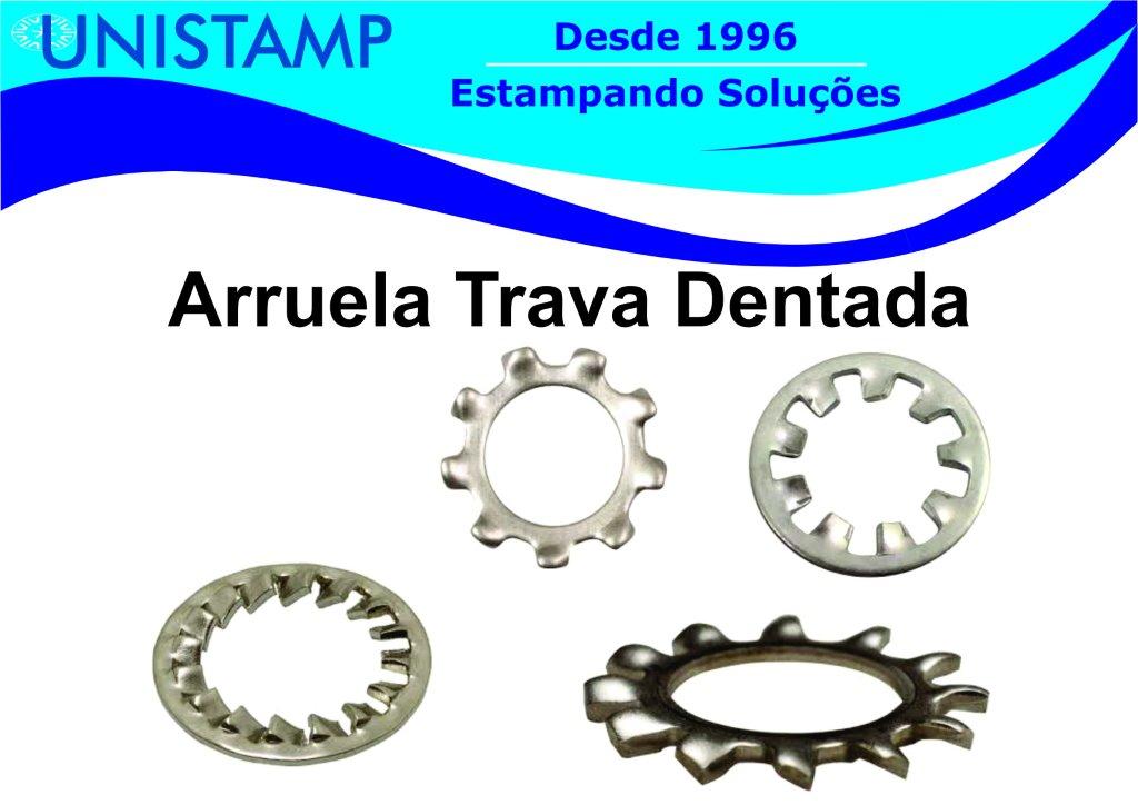 Arruela trava dentada interna