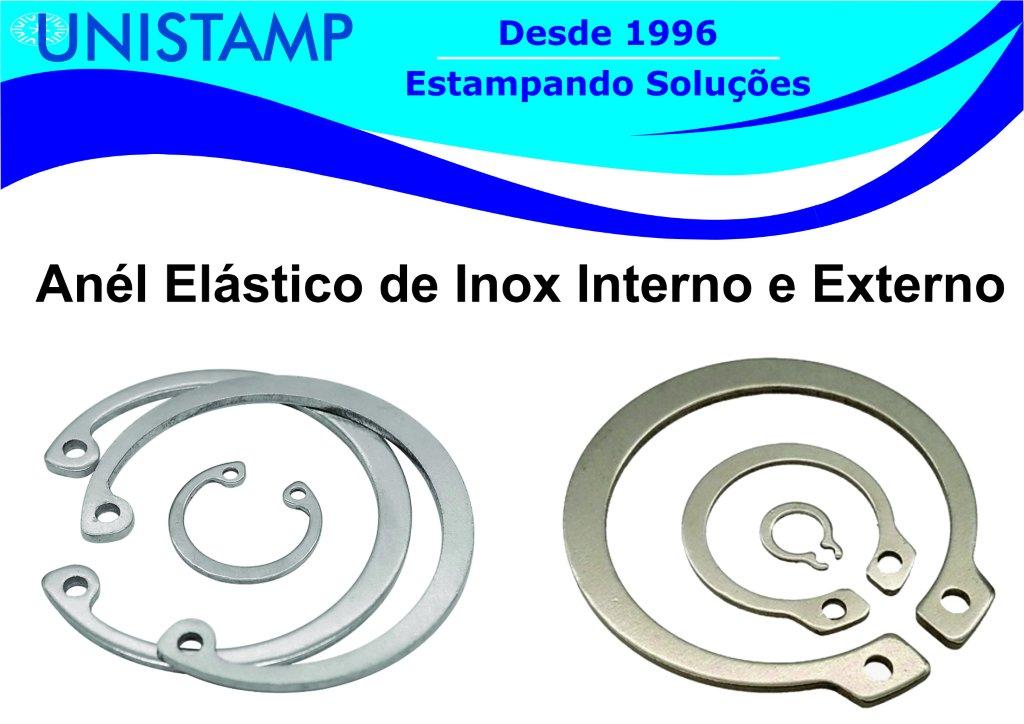 Anel elastico em inox